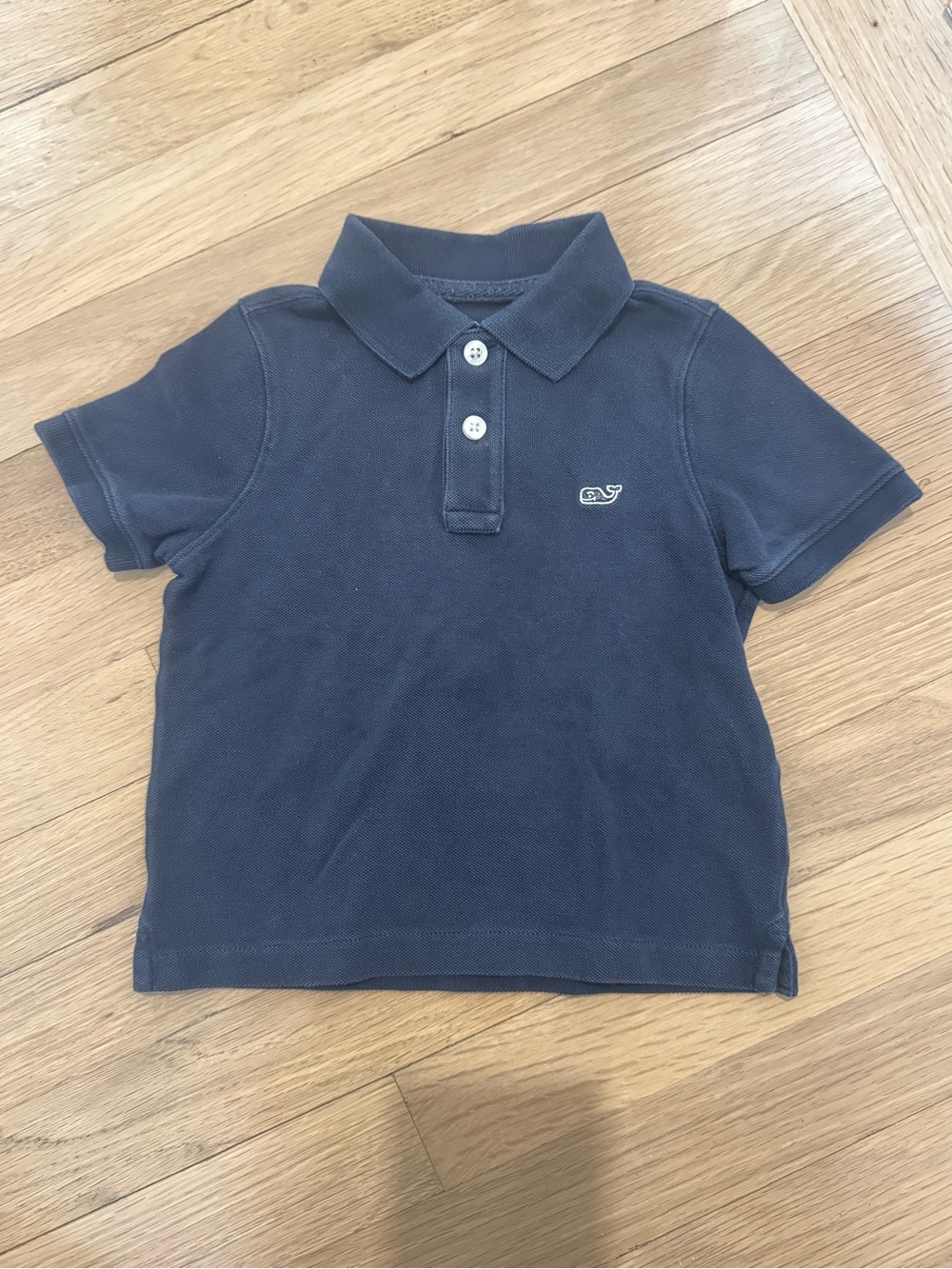 Vineyard Vines Boys Navy Blue Polo